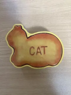 未開封　ギンビス たべっ子どうぶつチョコビスケット 缶 ネコ 猫