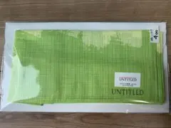 【新品】UNTITLED ハンカチ グリーン