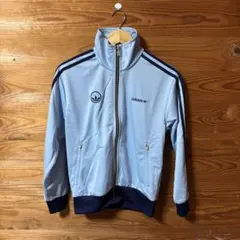 adidas トラックジャケット ライトブルー S アディダスオリジナルス