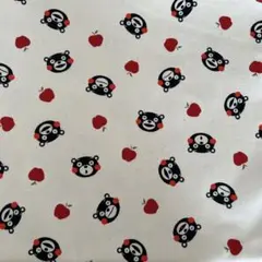 くまモンコットンオックス生地　キナリ　1M（100cm）