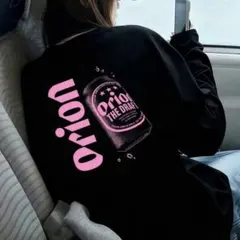 Orion オリオンビール 長袖Tシャツ ブラック L