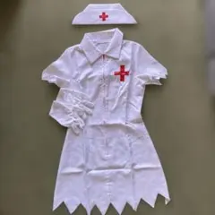 ナース服 コスプレ衣装 3点セット