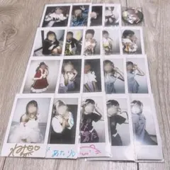 ジエメイ 眠目り汰さん ランダムチェキ 19枚 缶バッジ セット