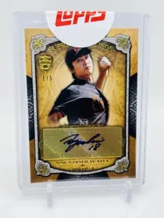 2013 Topps 5シリ 直筆サイン 和田毅 Auto Supreme 福岡