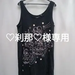 UNIQLO UT リトルツインスターズ タンクトップ ブラックのサムネイル