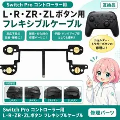 (C47)Switch Pro プロコン フレキケーブル 修理 交換
