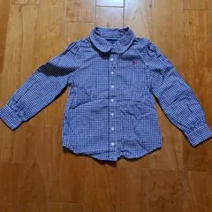 Ralph Lauren ギンガムチェック 長袖シャツ 4T