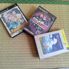 PS2ソフト3本セット