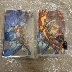 鬼滅の刃　くじ　レイヤード　アクリルスタンド　煉獄　猗窩座　煉獄杏寿郎　アクスタ