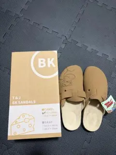 トムとジェリー サンダル キャメル