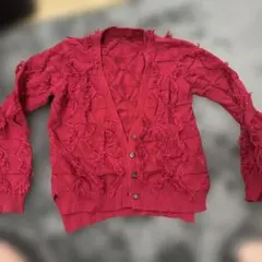 EGOIST カーディガン 赤