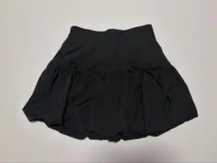 バルーンスカート　黒