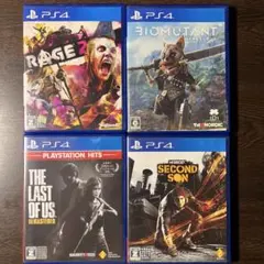 PS4 ソフト4本セット（ドラクエ11/バイオ7 /VRワールド/ルートレター