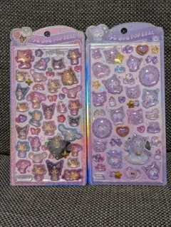 正規品　サンリオ うるうるPOPシール 2種セット