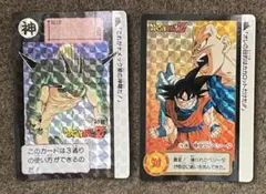 ドラゴンボールZ 孫悟空VSベジータ カードダス 114 プリズム、253 神龍
