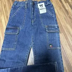 DOUBLE.B カーゴパンツ 130cm デニム