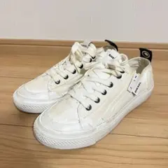DIESEL ディーゼル スニーカー シューズ 靴 24.5cm ホワイトのサムネイル