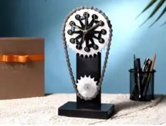 CHAIN GEAR CLOCK 壁掛け＆置き時計インダストリアル メカ好きに♪
