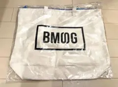 BMSG トートバック　ロゴジップトートバック　アクア
