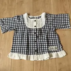 Biquette Club トップス ギンガムチェック　90