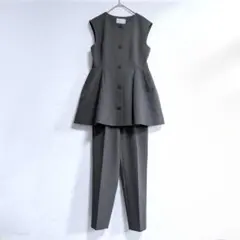 美品 24SS CELFORD セルフォード ペプラムセットアップ