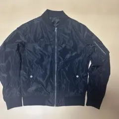 ブラック MA-1ジャケット サイズF