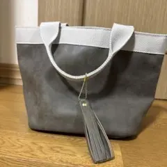 SHOO-LA-RUE グレー トートバッグ