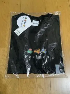 GU Pokemon グラフィックT BLACK Sサイズ