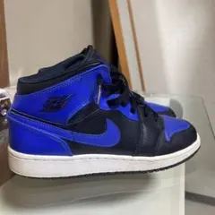 Nike Air Jordan 1 ブラック/ブルー ハイカット