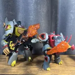トランスフォーマーアニメイテッド　ダイボット2体セット
