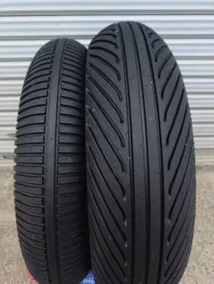 DUNLOP レインタイヤ 前後セット 250用 - メルカリ