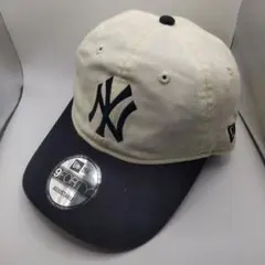 ◆3383 NEWERA　ニューヨークヤンキース　オフホワイト　キャップ