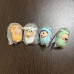 クレヨンしんちゃん カプセルトイ 4個セット