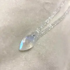 約38cm レインボームーンストーン ネックレス