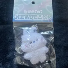 韓国限定 NEWJEANS bunini ヘリン キーホルダー ホワイトうさぎ