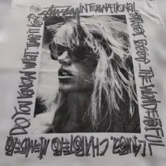 00s old stussy LAURA　ローラ　TシャツフォトT　 Mサイズ