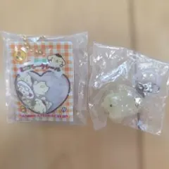 サンリオ シャカシャカフレークシール風チャーム めじるしチャーム セット