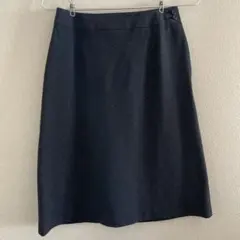 KUMIKYOKU タイトスカート ダークブルー