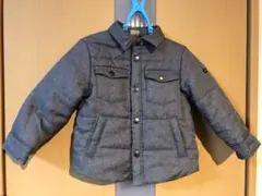 petit main (プティマイン) グレー中綿ジャケット 100