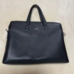 【新品未使用】新生活 メンズ 通勤バッグ A4防水 黒 2way ショルダー