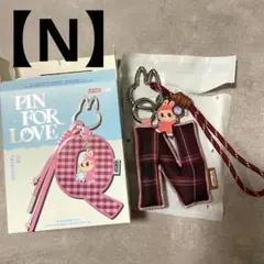 ︎【N】POPMART Pin For Love イニシャルチャーム