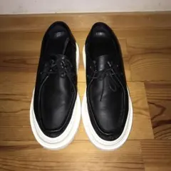 ユニフォームエクスペリメント　レザー靴　グッドイナフフラグメントソフネット