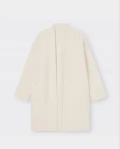 新品タグ付GUニットガウンカーディガン　ロングカーディガンLサイズ