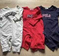 gap POLOカバーオールロンパースセット 3-6ヶ月 60-70cm