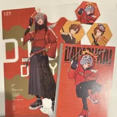 CR だるまいずごっど だるま ありさか 大妖怪 クリアファイル マグネット