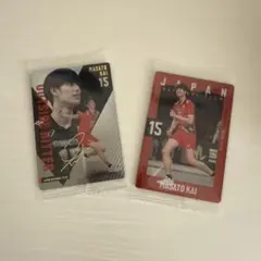 男子バレー ウエハース 甲斐選手