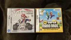 Nintendo DS マリオカート New マリオブラザーズ ソフト2点セット