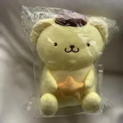 新品サンリオ当たりくじ ポムポムプリン ぬいぐるみ イエロー