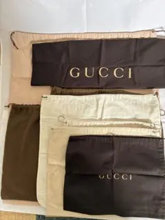 GUCCI ロゴ入り収納袋セット15枚位