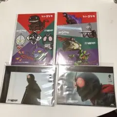 シン宇佐美　シン仮面ライダー　ポストカード2種類&A5 ノート　2種類　非売品